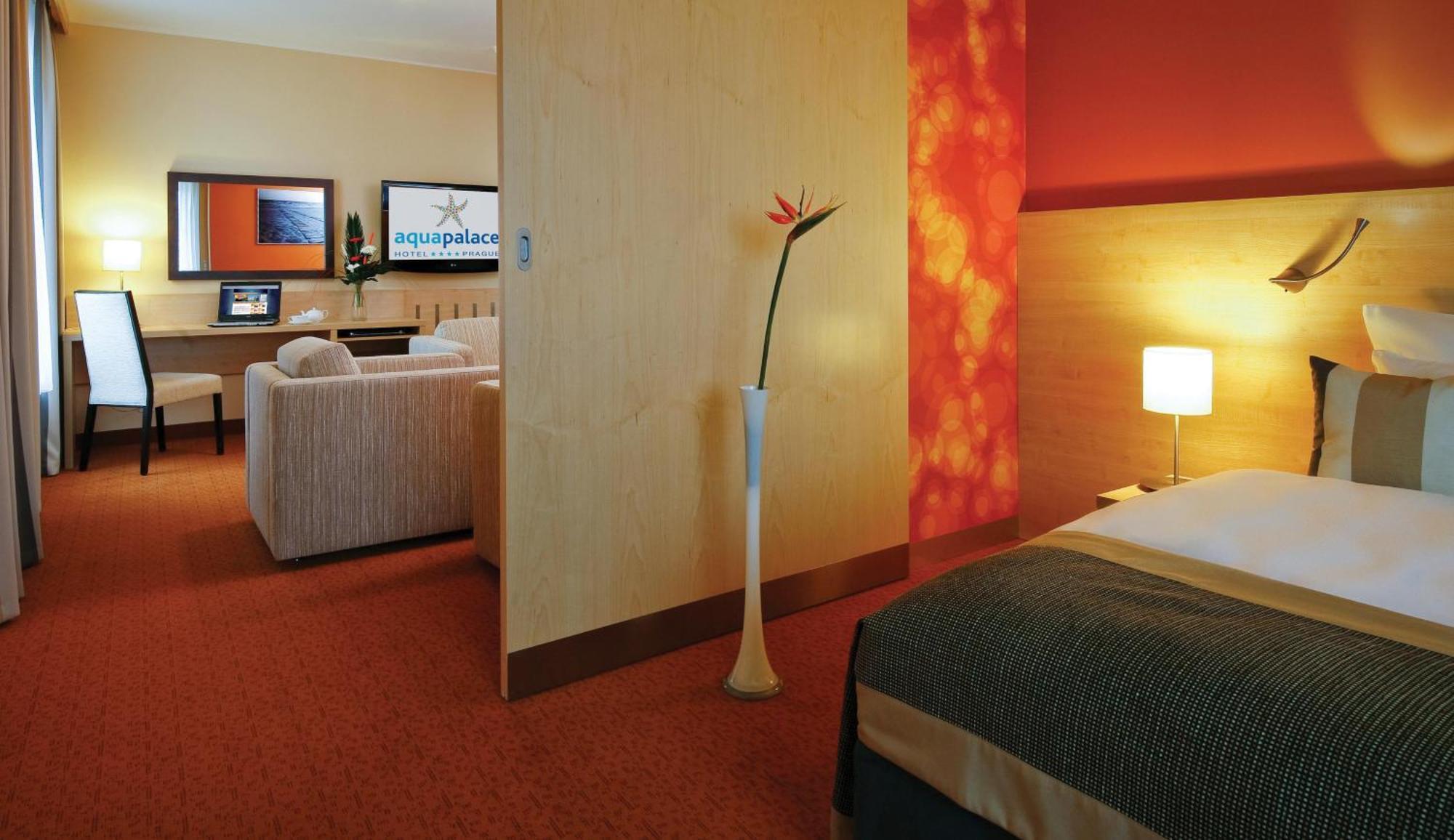 Aquapalace Hotel Prague Čestlice Oda fotoğraf